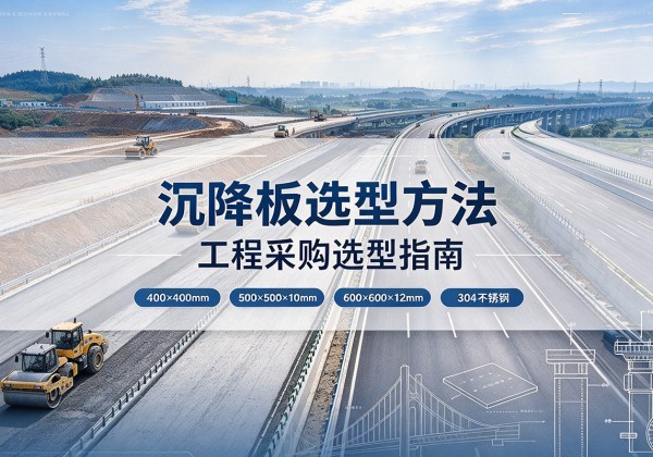 乌达沉降板选择方法