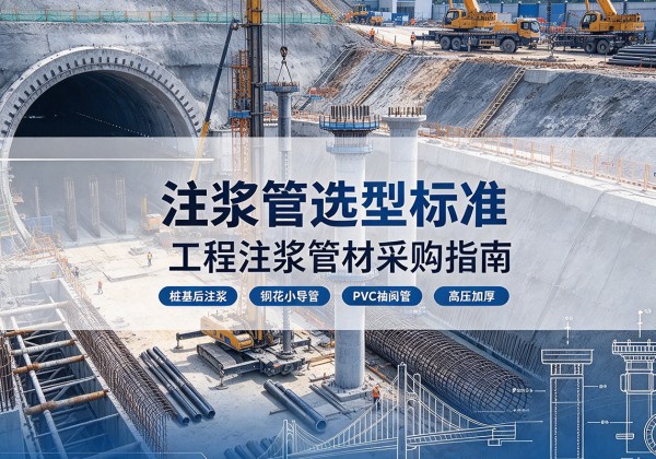 乌达注浆管选型标准